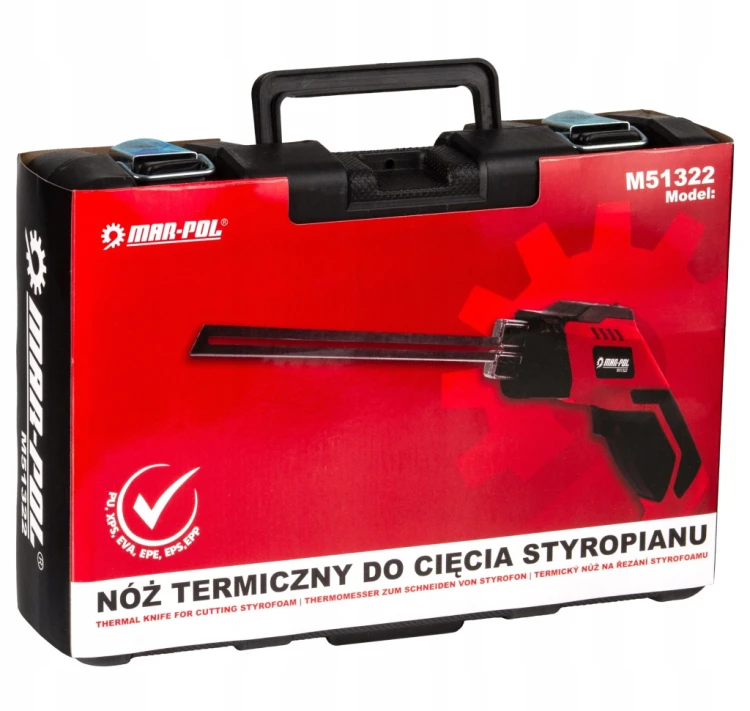 NÓŻ TERMICZNY CIĘCIA STYROPIANU 250W WYCINARKA BONIARKA ŻŁOBIARKA 4xOSTRZE
