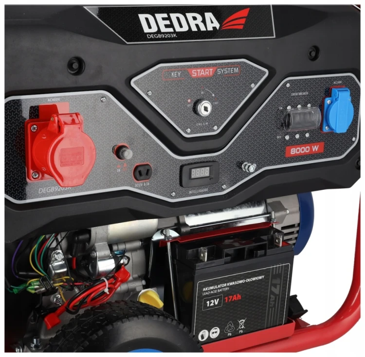 Agregat Prądotwórczy DEDRA Profesjonalny generator prądu 230V 400V 8000W