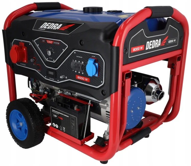 Agregat Prądotwórczy DEDRA Profesjonalny generator prądu 230V 400V 8000W