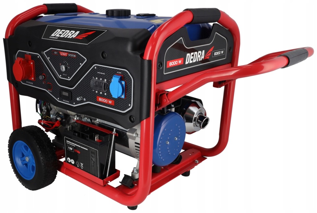 Agregat Prądotwórczy DEDRA Profesjonalny generator prądu 230V 400V 8000W